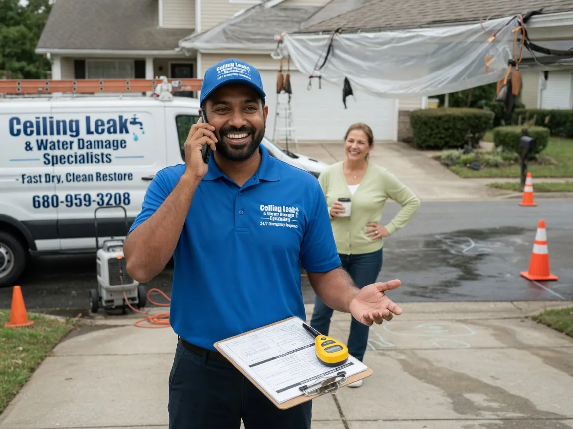 Ceiling Leak Cleanup Cokeville, WY FAQs